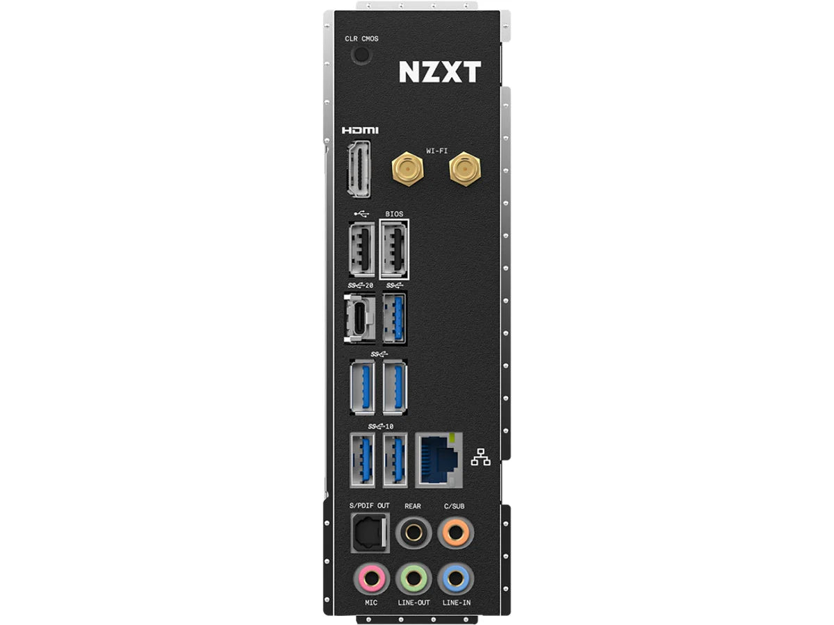 NZXT N7 Z790 ATX Motherboard – Intel Z790 Chipset, LGA 1700, DDR5 Support, PCIe 5.0, Wi-Fi 6E, Bluetooth 5.2, Black