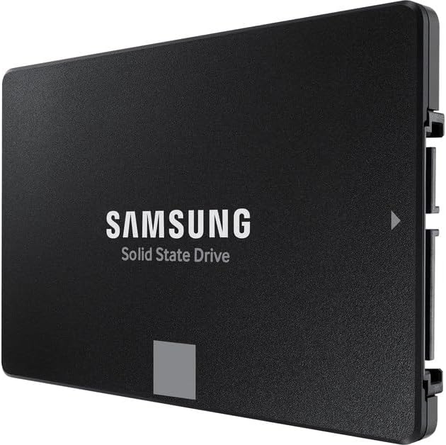 Samsung SSD 870 EVO, 4 TB, Form Factor 2.5”, Intelligent Turbo Write, Magician 6 Software, Black